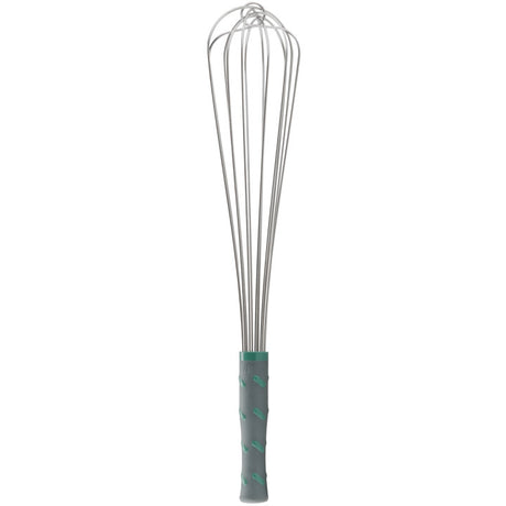 18-inch stainless steel French whip with nylon handle - Cafe Supply