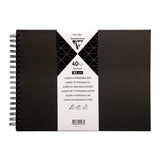 Clairefontaine Hardcover Album 32x24cm Black - Cafe Supply
