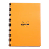 Rhodia Classic Notebook Spiral A4+ Lined Orange - Cafe Supply