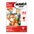 Clairefontaine Manga Pad A4 100g 50sh - Cafe Supply