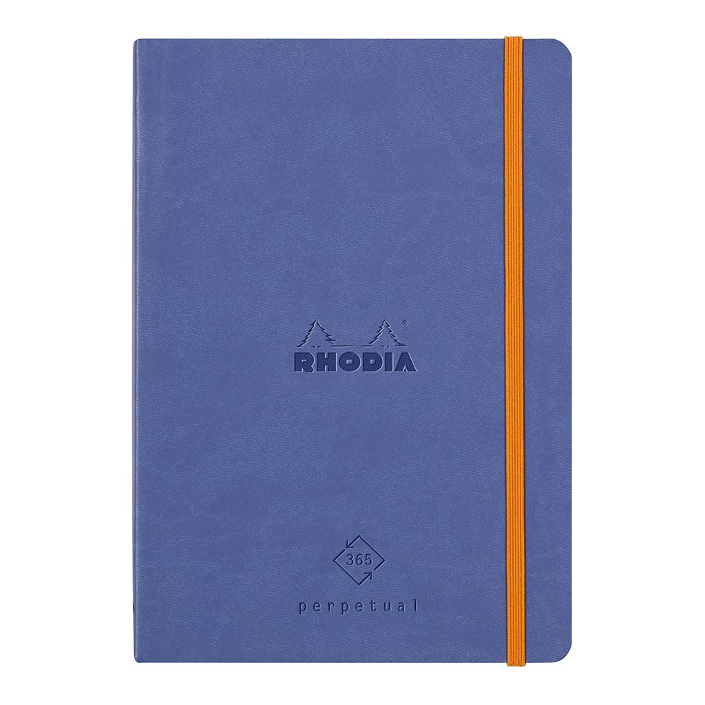 Rhodia Perpetual Diary A5 Sapphire - Cafe Supply