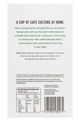 Avalanche Irish Cream Coffee Sticks 10 x 16g - Cafe Supply