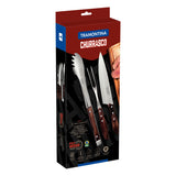 Tramontina Churrasco Barbecue Set Polywood 3 Piece Set