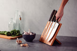 Tramontina Churrasco Barbecue Knife Block  5 Piece - Brown