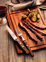 Tramontina Churrasco Steak Knife Gaucho Polywood Brown 5", 12cm