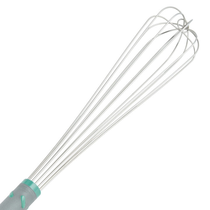 20-inch stainless steel French whip with nylon handle - Cafe Supply