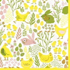 LUNCHEON - Bunnies & chicks - Cafe Supply