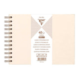 Clairefontaine Hardcover Album 21x16cm Iridescent Ivory - Cafe Supply