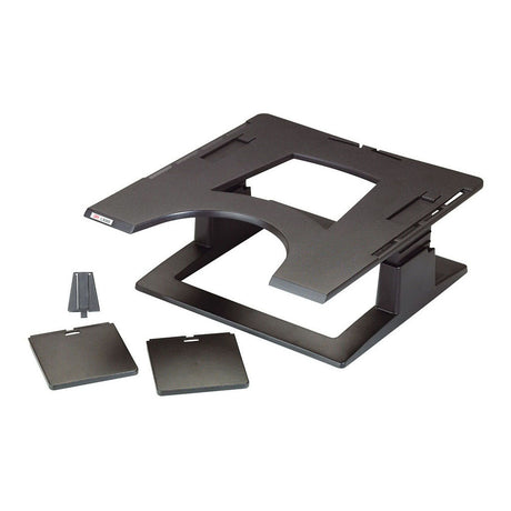 3M Laptop Riser LX500 Charcoal Adjustable - Cafe Supply