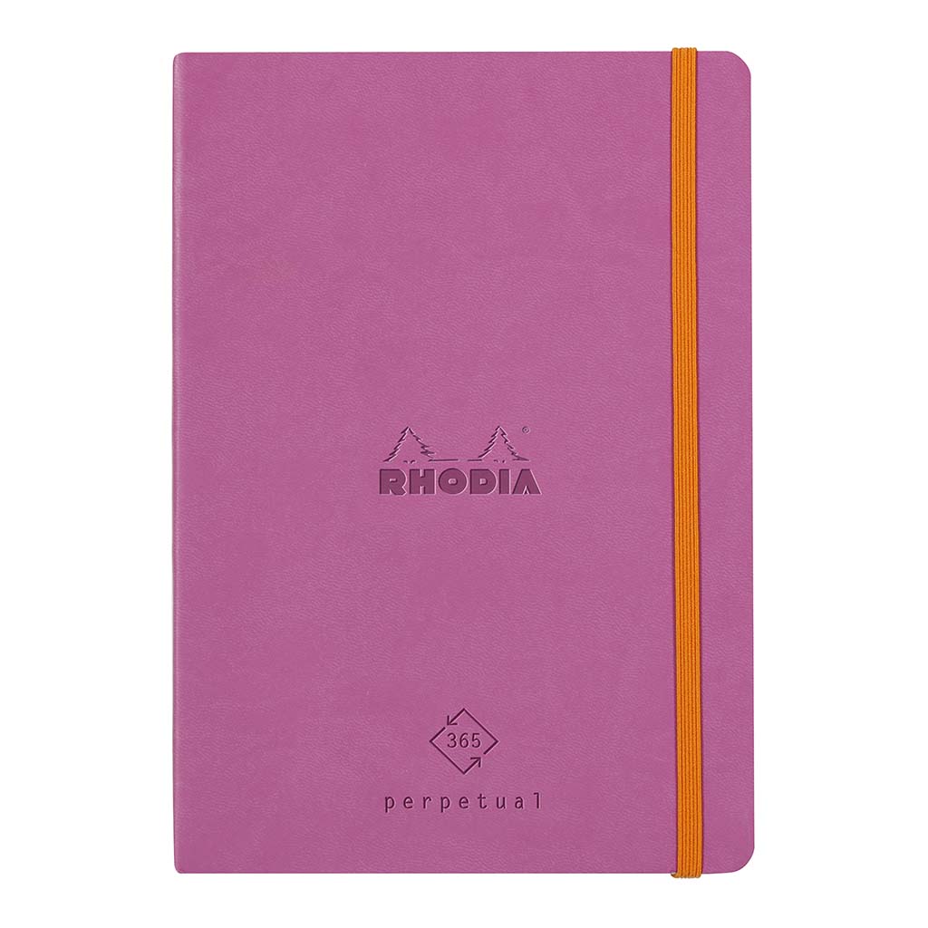 Rhodia Perpetual Diary A5 Lilac - Cafe Supply