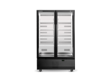 Skope SKB1200N-A 2 Glass Door Display or Storage Fridge - Cafe Supply