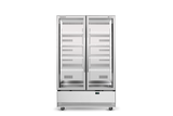 Skope SKB1200N-A 2 Glass Door Display or Storage Fridge - Cafe Supply