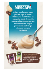 Nescafe Flat White Coffee Sachets 10pk - Cafe Supply