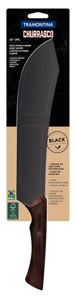 Tramontina Churrasco Black Collection Meat Knife, 10", 25cm