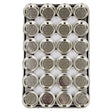 Palletized Pie Tins, (24) Round tins 113x31.5mm, Tray size 720x460mm - Cafe Supply