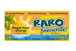 Raro Favourites Sweet Navel Orange Flavoured Beverage Mix 3 x 80g - Cafe Supply