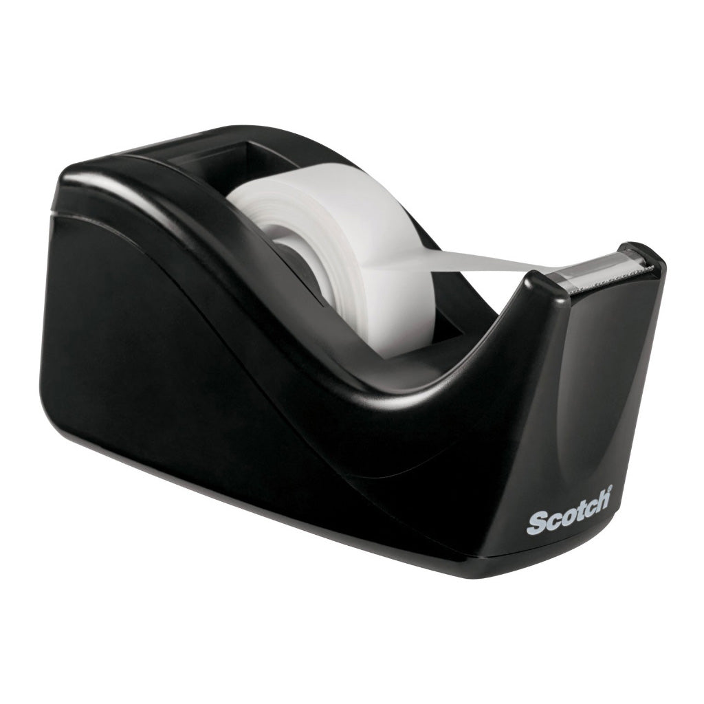 Scotch C60-BK Tape Dispenser Black - Cafe Supply