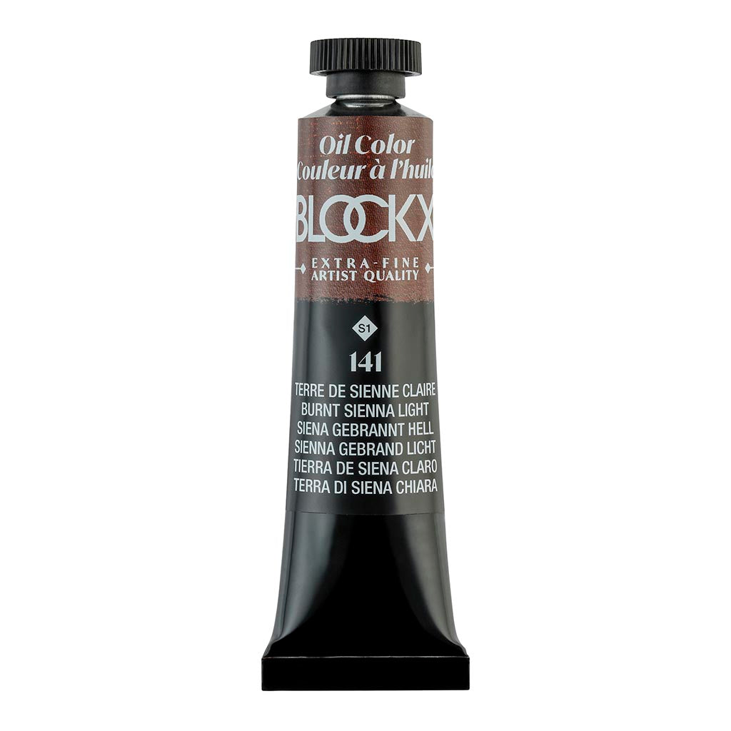 BLOCKX Oil Tube 20ml S1 141 Burnt Sienna Light - Cafe Supply