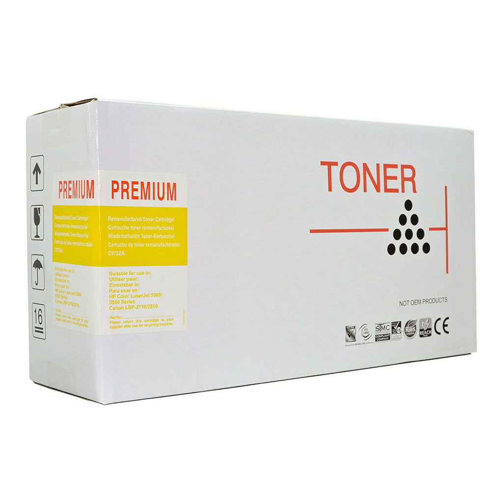 Icon Remanufactured HP C9732A Yellow Toner Cartridge - Cafe Supply