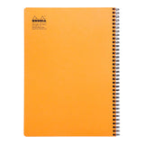 Rhodia Classic Notebook Spiral A4+ Grid Orange - Cafe Supply