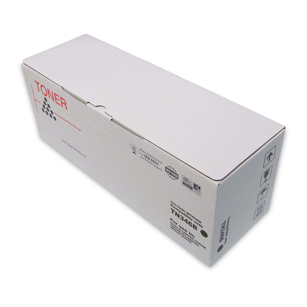 Icon Compatible Brother TN346 Black Toner Cartridge - Cafe Supply