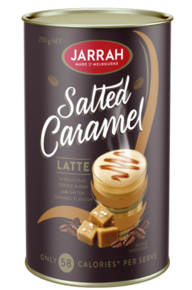 Jarrah Salted Caramel Latte 250g - Cafe Supply