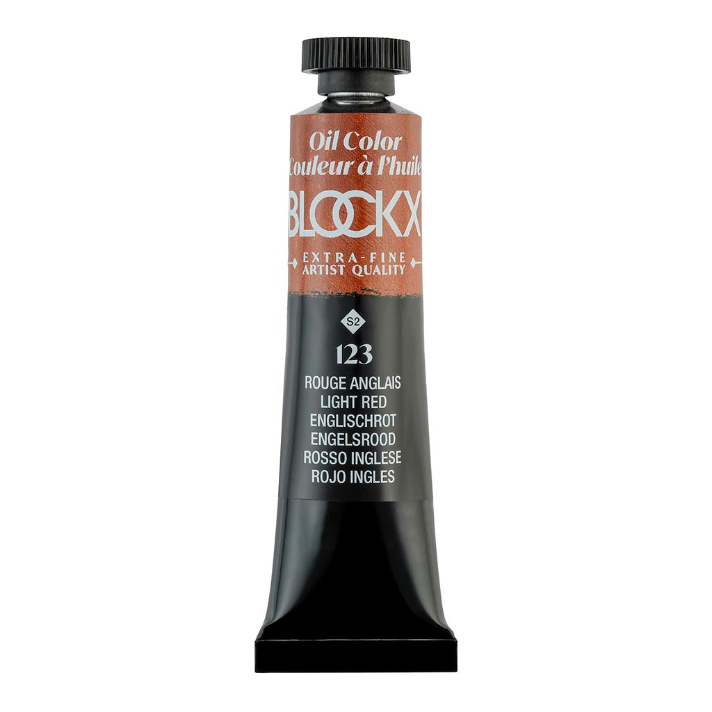 BLOCKX Oil Tube 20ml S2 123 Light Red - Cafe Supply