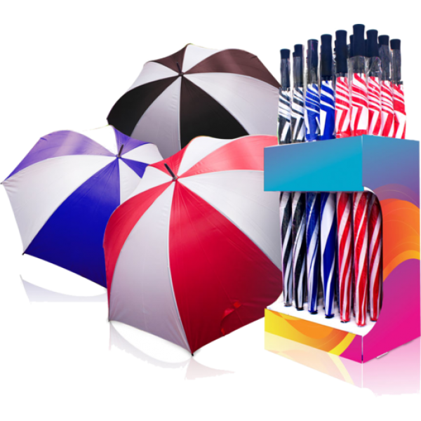 Effects Golf Umbrella - Assorted Colours - Cafe Supply