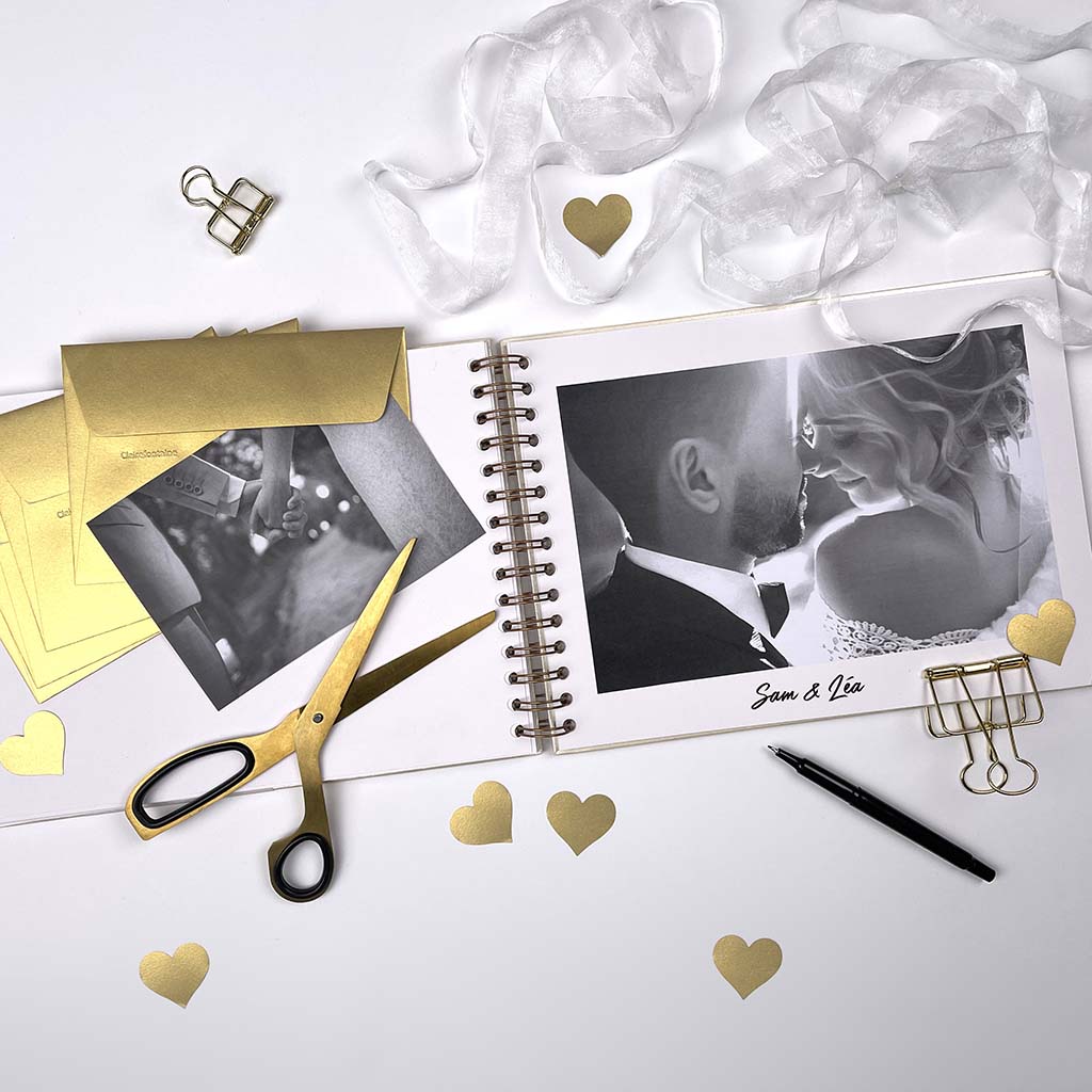 Clairefontaine Hardcover Album 32x24cm Iridescent Ivory - Cafe Supply