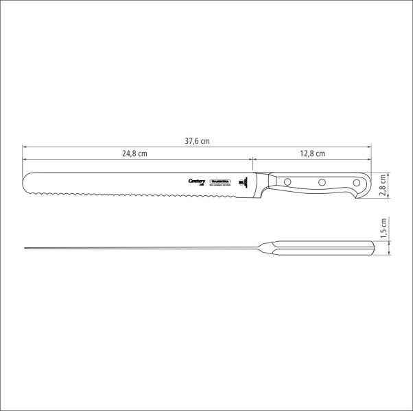 Tramontina Century Ham Slicer, 10", 25cm