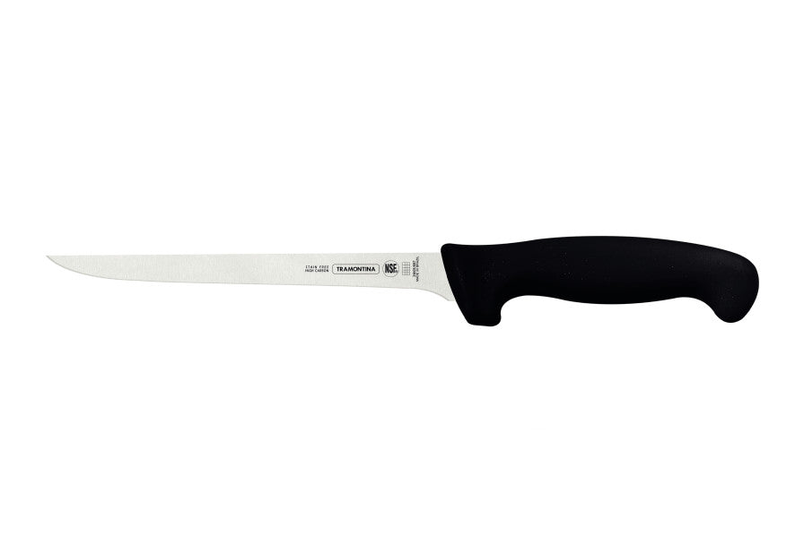 Tramontina Professional Master Black Boning Knife, 7", 18cm