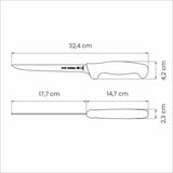 Tramontina Professional Master Black Boning Knife, 7", 18cm