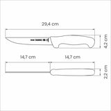 Tramontina Professional Master Black Boning Knife Thin  6", 15cm