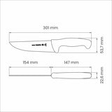 Tramontina Professional Master Black Meat Knife 6", 15cm