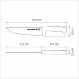 Tramontina Professional Master Black Meat Knife  8", 20cm