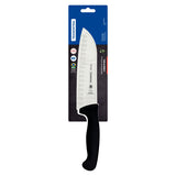 Tramontina Professional Master Black Santoku Knife 7", 18cm