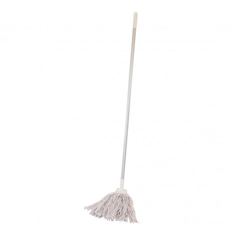 1.35m x 25mm Alloy TC Auz Handle - White - Cafe Supply