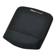 Fellowes PlushTouch Wrist Rest Mouse Pad Black - Cafe Supply