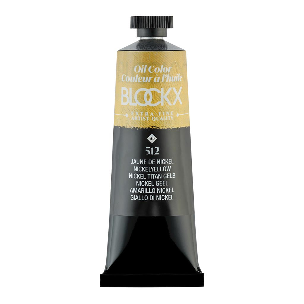 BLOCKX Oil Tube 35ml S5 512 Nickel Yellow - Cafe Supply