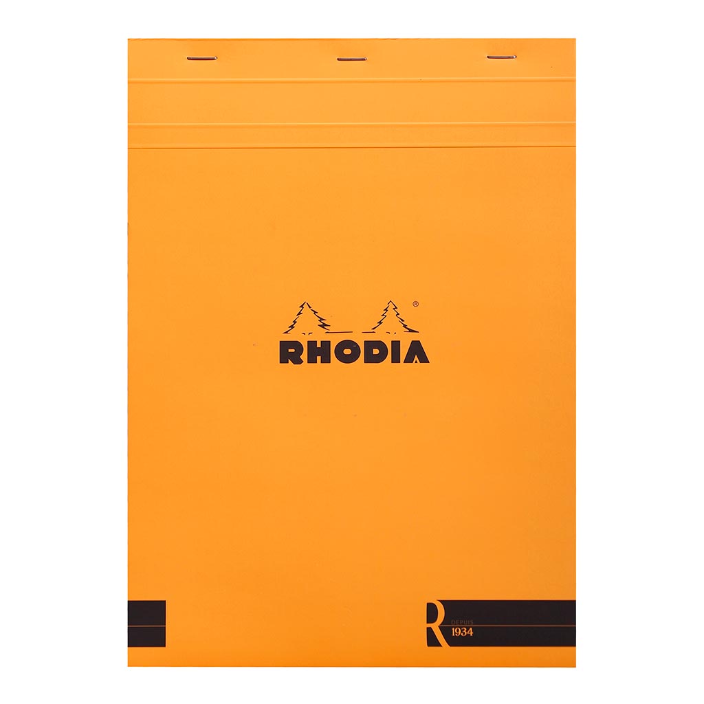 Rhodia le R Pad No. 18 A4 Lined Orange - Cafe Supply