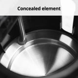 Nero Deluxe Studio Black 1.2 L Kettle - Cafe Supply