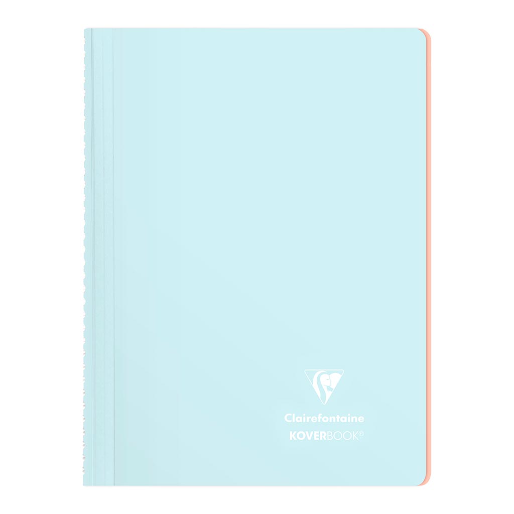 Koverbook Spiral Blush A4 Lined Ice Blue - Cafe Supply