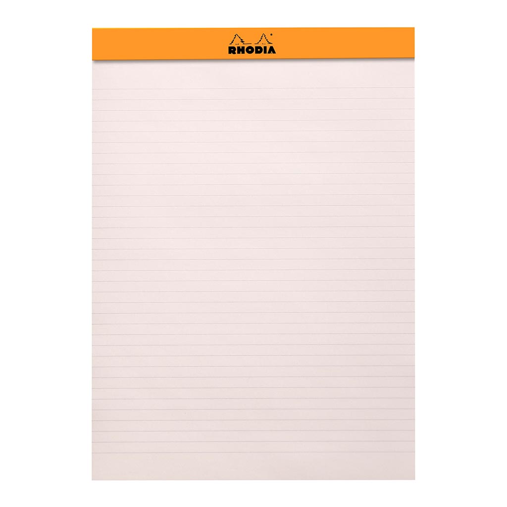 Rhodia le R Pad No. 18 A4 Lined Orange - Cafe Supply