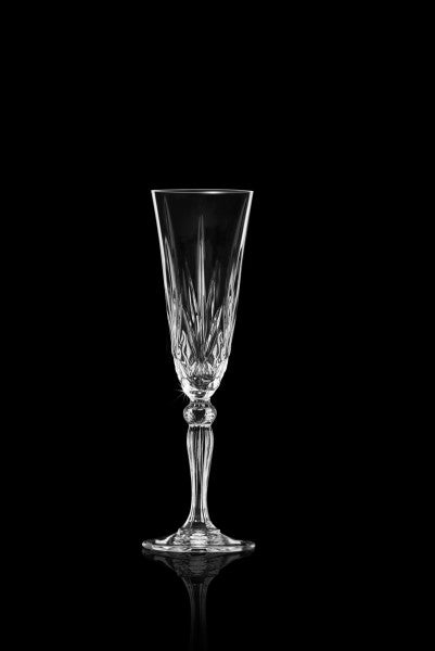 RCR Melodia Flute Glass 160ml - Set 6