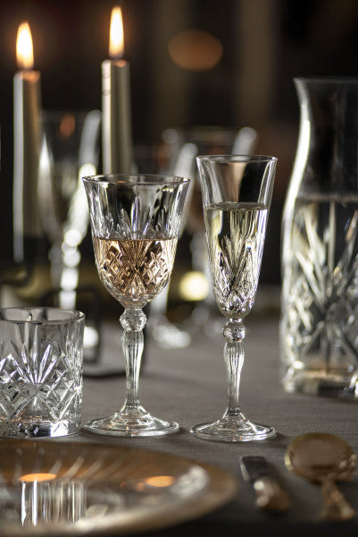 RCR Melodia Flute Glass 160ml - Set 6