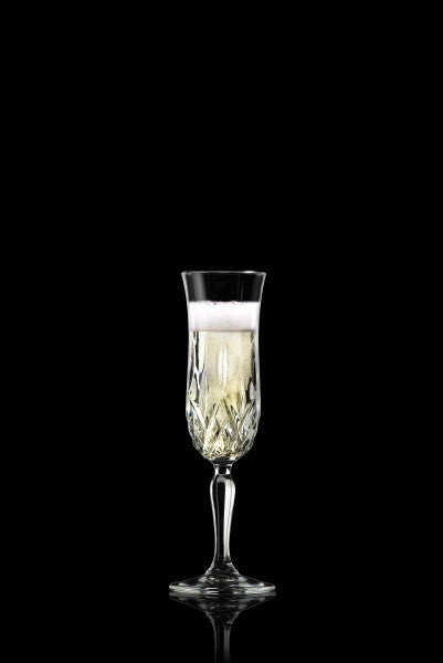 RCR Opera Flute Glass 130ml - Set 6