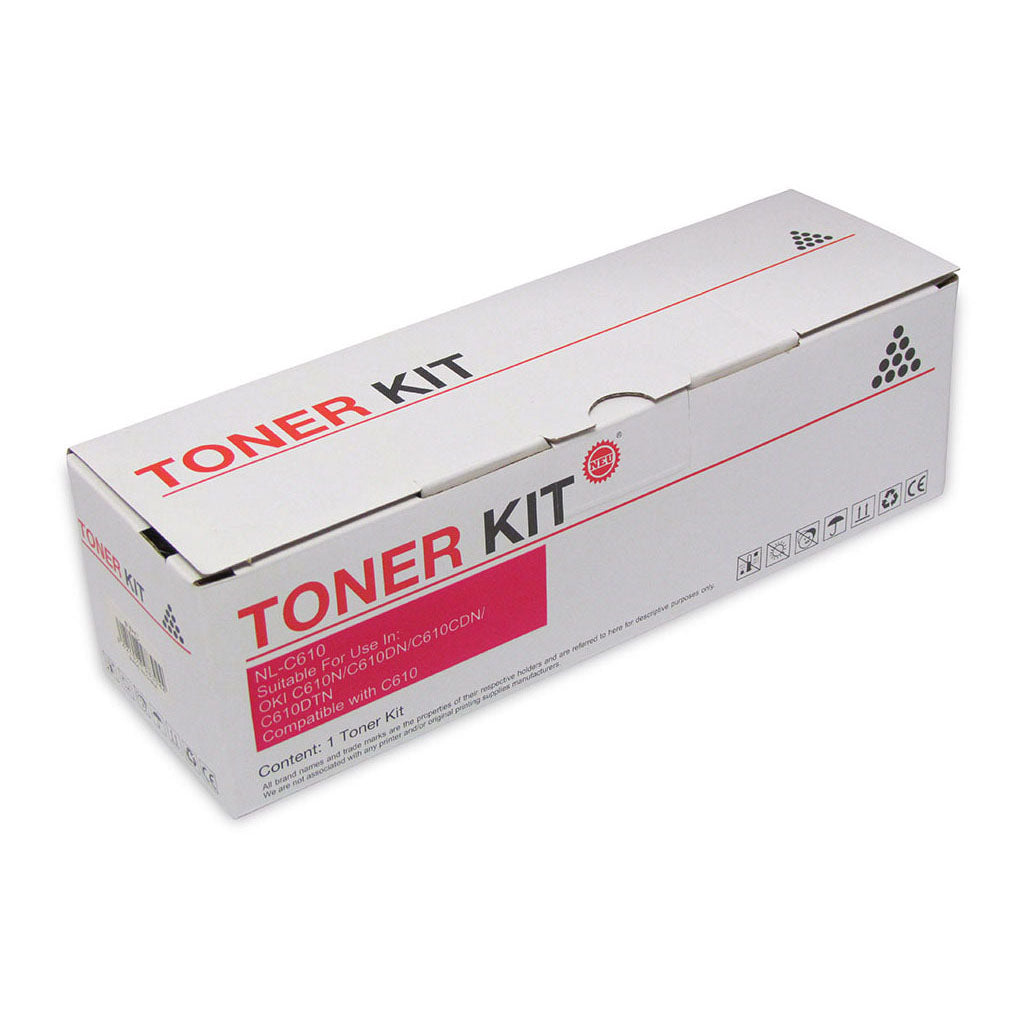 Icon Compatible OKI C610 MagentaToner Cartridge - Cafe Supply