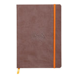 Rhodiarama Softcover Notebook A5 Lined Chocolate - Cafe Supply