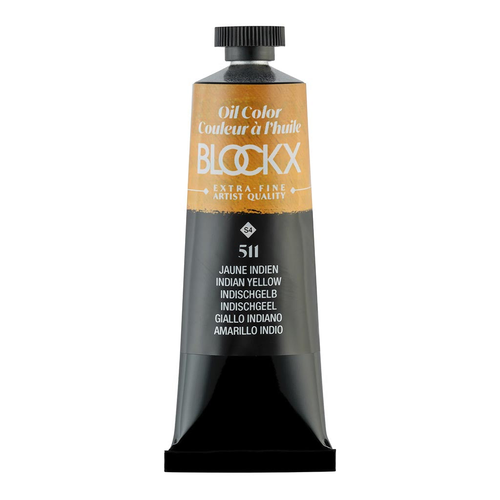 BLOCKX Oil Tube 35ml S4 511 Indian Yellow - Cafe Supply
