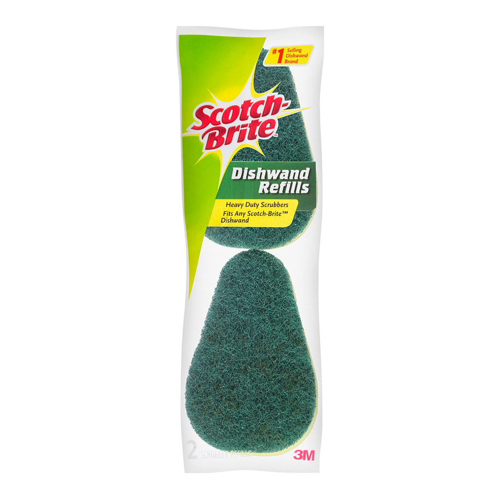 Scotch-Brite Dishwand Refill 481-SM Heavy Duty, Pack of 2 - Cafe Supply